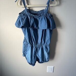 GAP Blue Kids Denim Romper